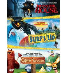 Monster House, Surf's Up, Open Season DVD