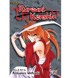 Rurouni Kenshin (3-in-1 Edition) vol. 01-07 (01-21) pakiet ang (Używana)